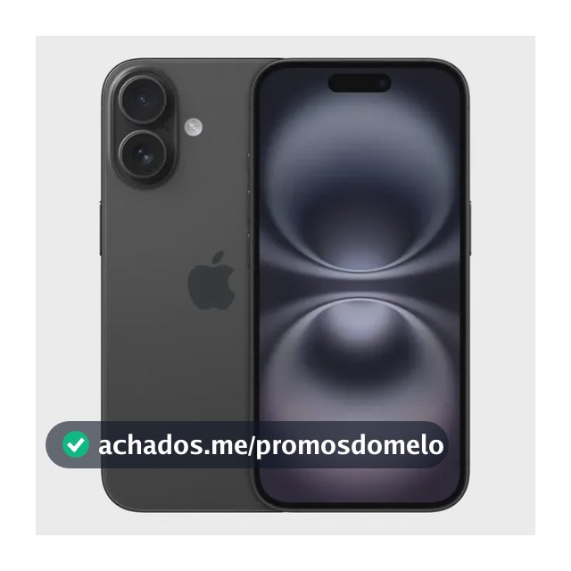 Apple iPhone 16 (128 GB) - Preto