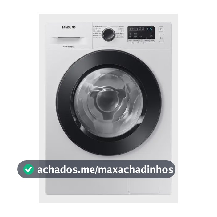 Lava E Seca Samsung Wd11m Com Digital Inverter Branca 11kg Cor Branco