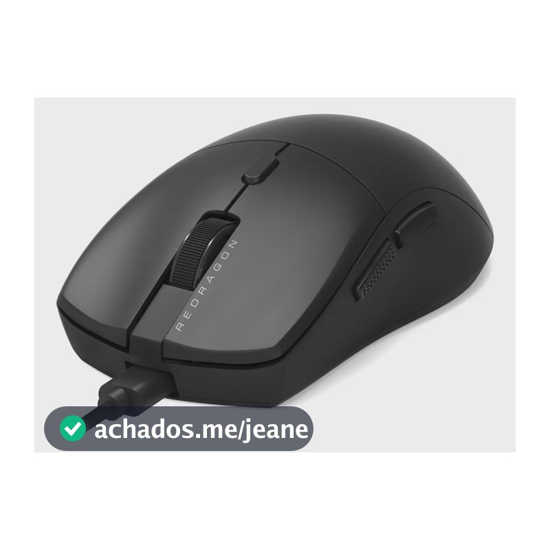 Mouse Gamer Ultraleve Redragon Neva Preto 6 Botões M815 Preto