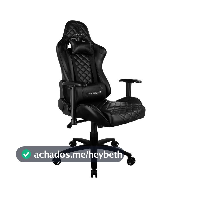 Cadeira Gamer Thunderx3 Profissional Tgc12 Preta