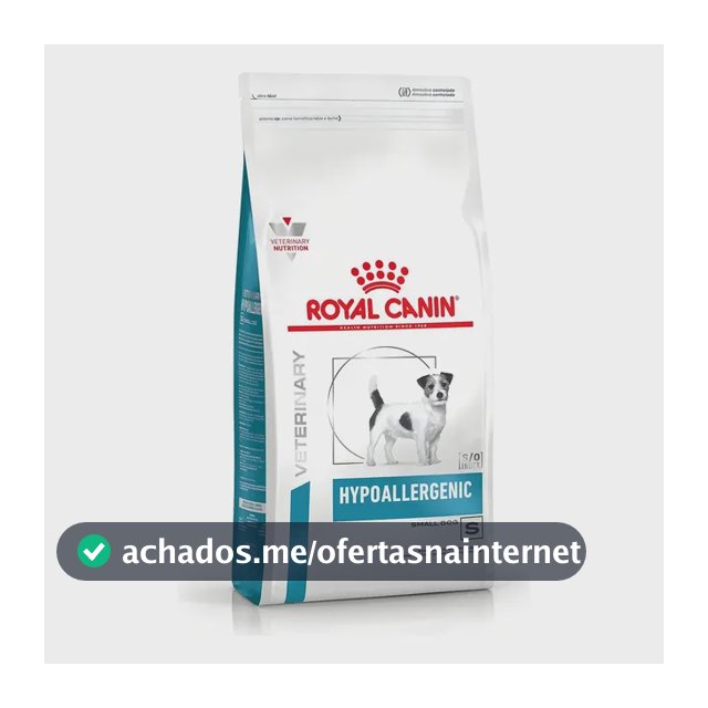 Ração Royal Canin Hypoallergenic Small 2kg Cães