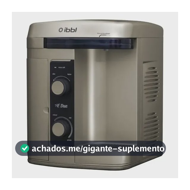 Purificador De Água Ibbl E-due Prata 79073001