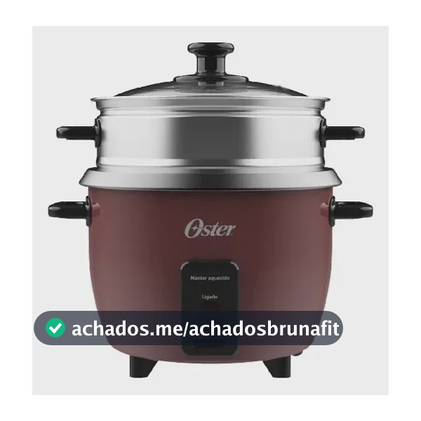 Panela Elétrica De Arroz 1l Oster Bordô Oster