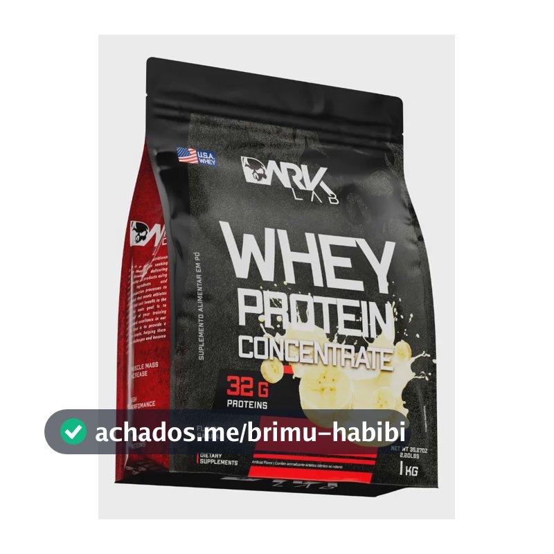 Whey Protein Concentrado 1kg Banana Dark Lab