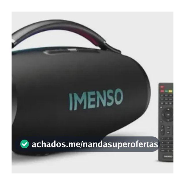 Caixa De Som Imenso X69a 500w Rms 45000mah Rgb Ipx6 2 Mic Preto 127/220v