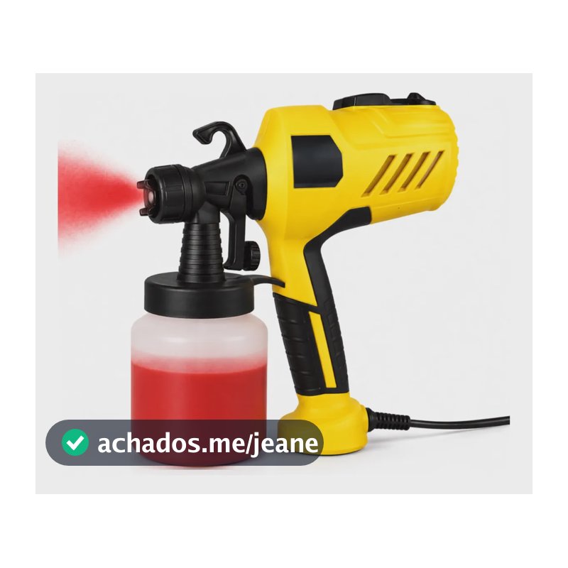 Pistola De Pintura 400w Profissional Elétrica Pulverizadora 800ml Regulações De Spray Prevenção De Refluxo Para Projetos De Renovação Doméstica 110v Marca Colpaq