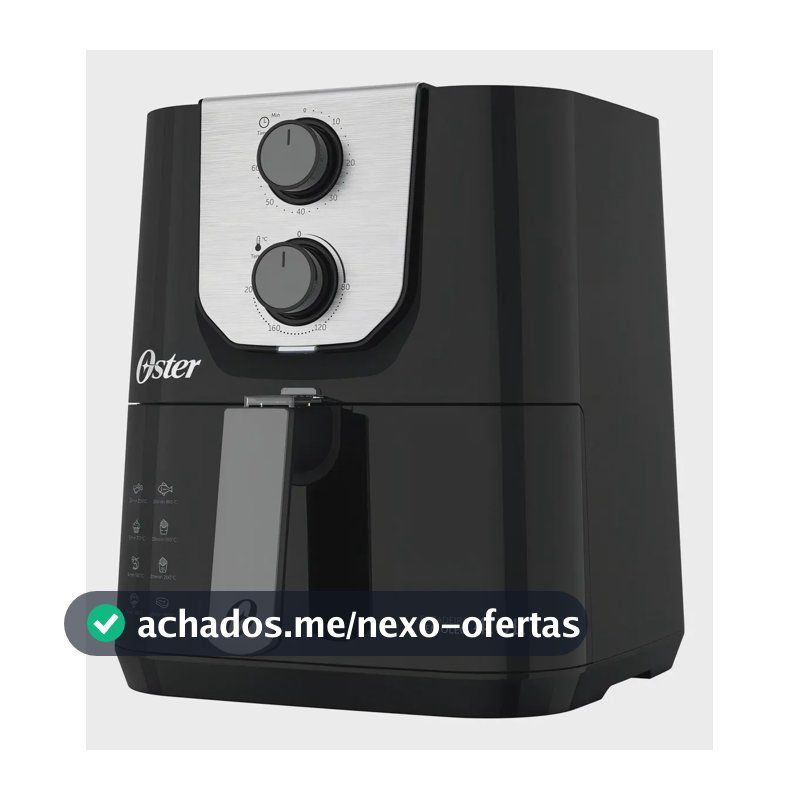 Air Fryer Oster Ofrt510 Preto 220v Preto 220v