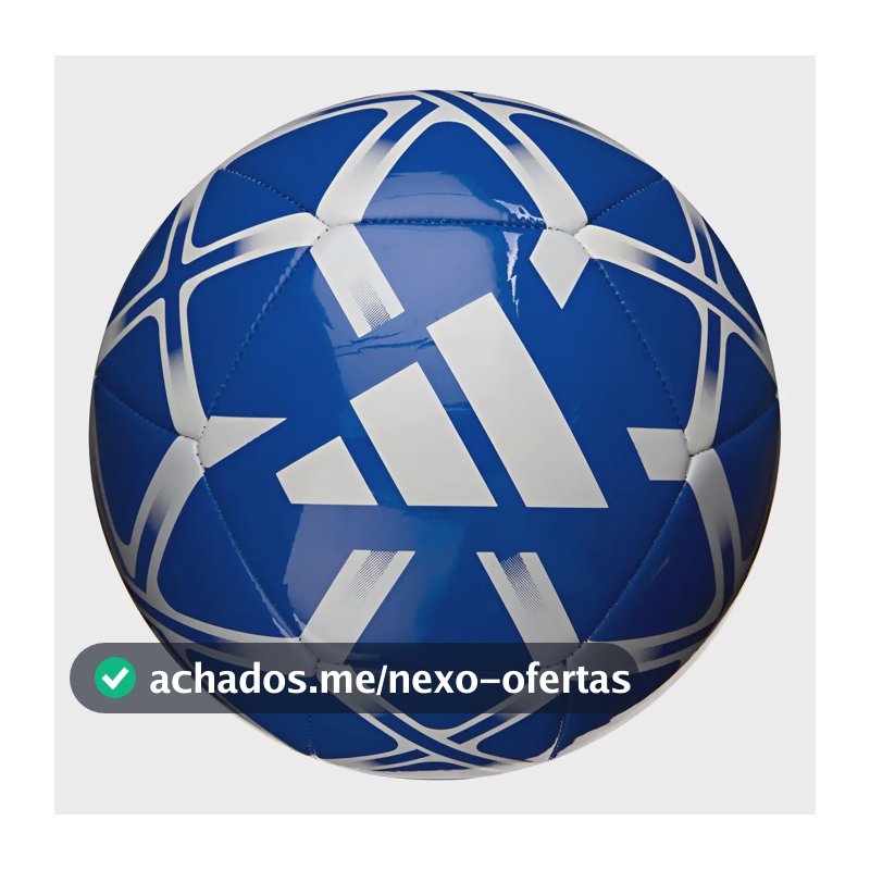 Bola Starlancer Club adidas Cor Blue / White
