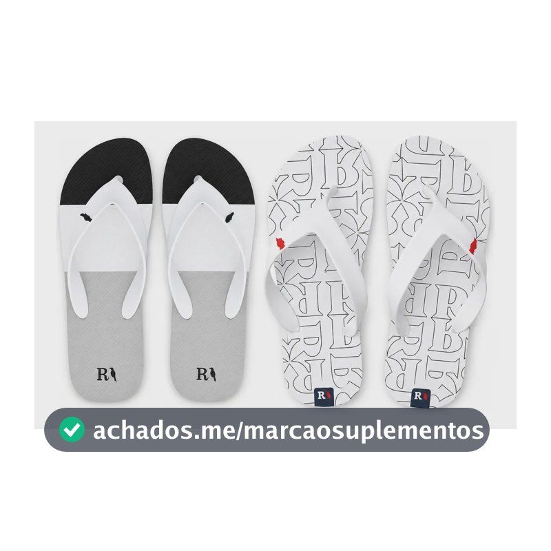 Kit 2 Pares Chinelo Masculino Reserva Confortável E Macio Ptocinza E R 41/42