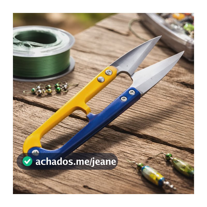 Tesoura Para Linha De Pesca Multifilamento Pescador Arremate Colorido