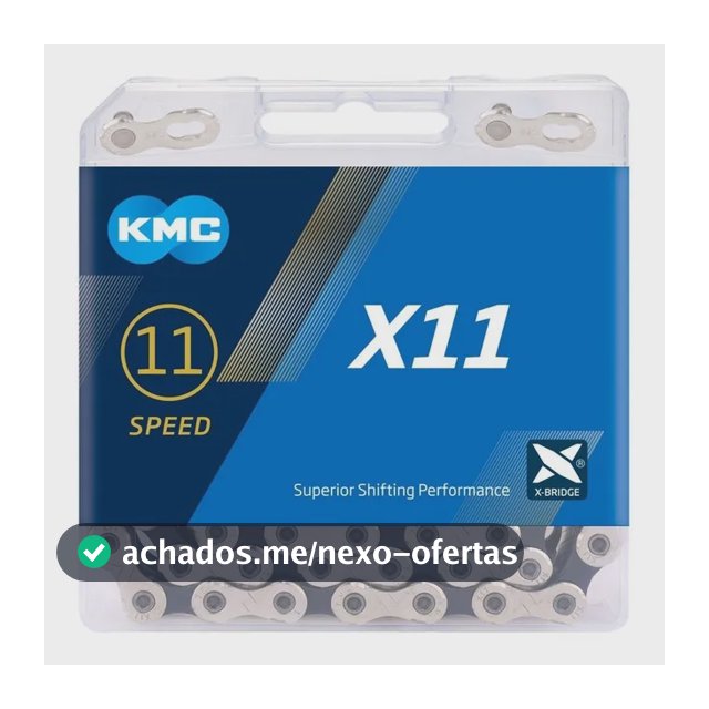 Corrente Kmc X11 Silver 118 Elos 11v 1x11v 2x11v Mtb Speed