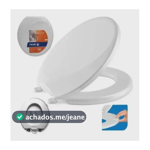 Tampa De Vaso Almofadado Tigre Assento Universal Vaso Oval Cor Branco