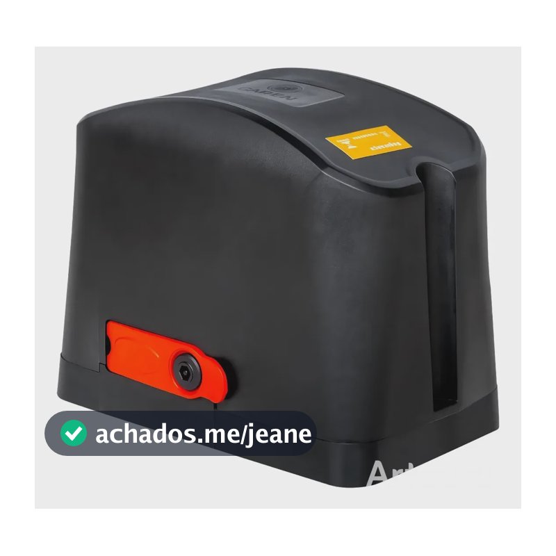 Motor Portao Eletronico Garen 1/4hp 400kg Rapido Preto Deslizante Dz