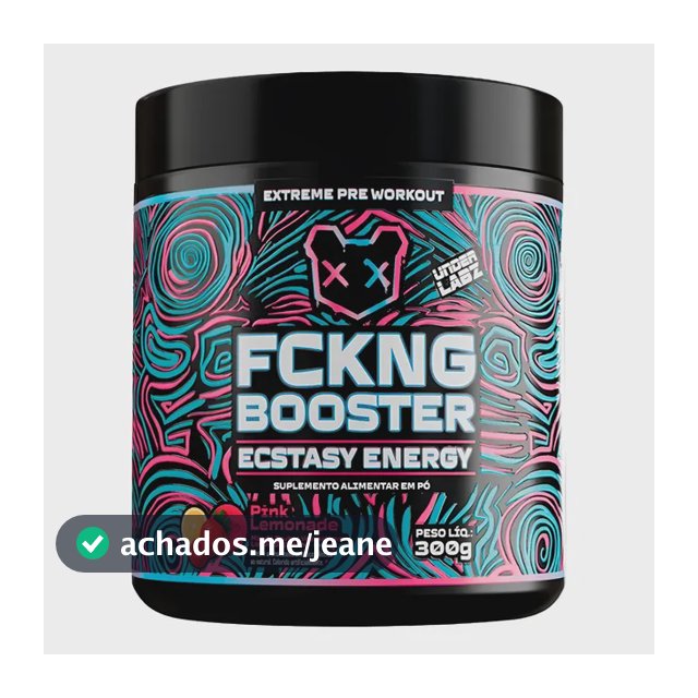 Pré Treino Fckng Booster Under Labz Taurina Boro 300g