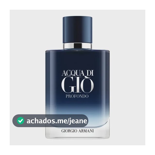 Armani Beauty, Perfume Masculino, Acqua di Giò Profondo Parfum, 100ml