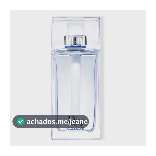 Eau de Cologne Dior Homme 125ml Cítrica Especiada Masculina França