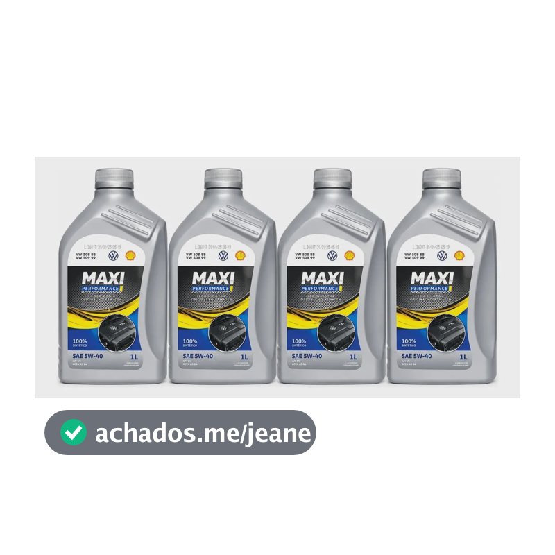 Kit 4 Litros Oleo Maxi Performace 5w40 508/88 Vw