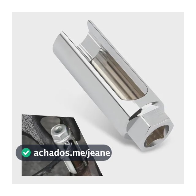 Chave Soquete Sonda Lambda 22mm Sextavada Aberta Aço
