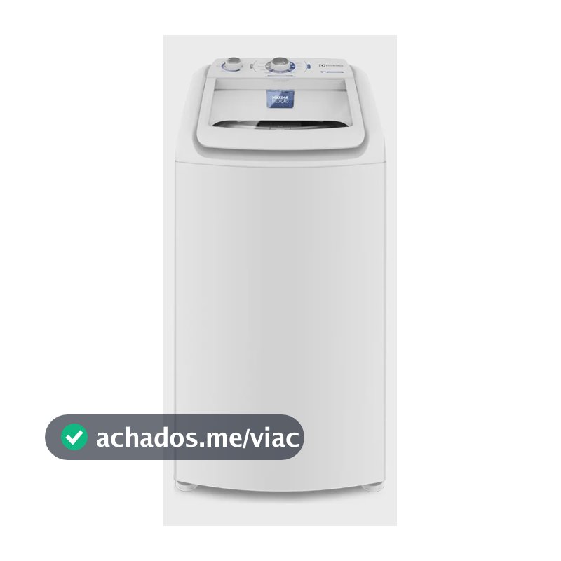 Máquina De Lavar Electrolux 9kg Led09 Branca 110v 127v Branco
