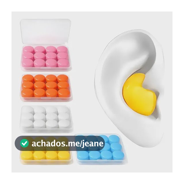 Tampão De Ouvido Protetor Auricular Barulho Dormir Natação