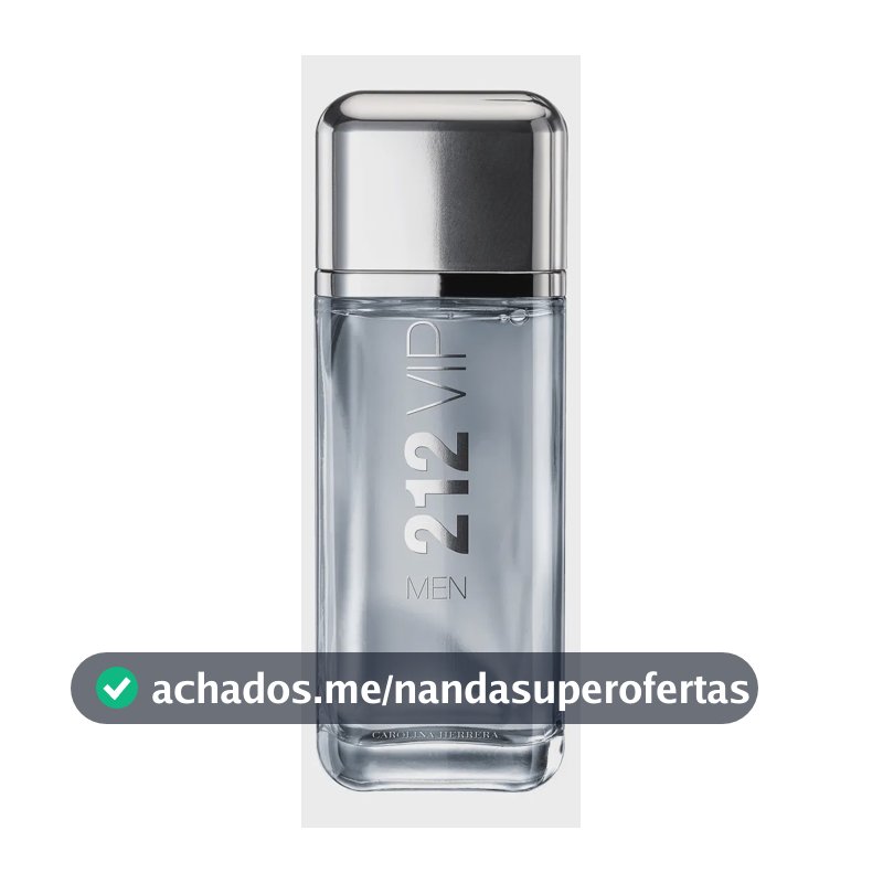 Perfume Carolina Herrera 212 VIP Men Eau de Toilette 200ml masculino