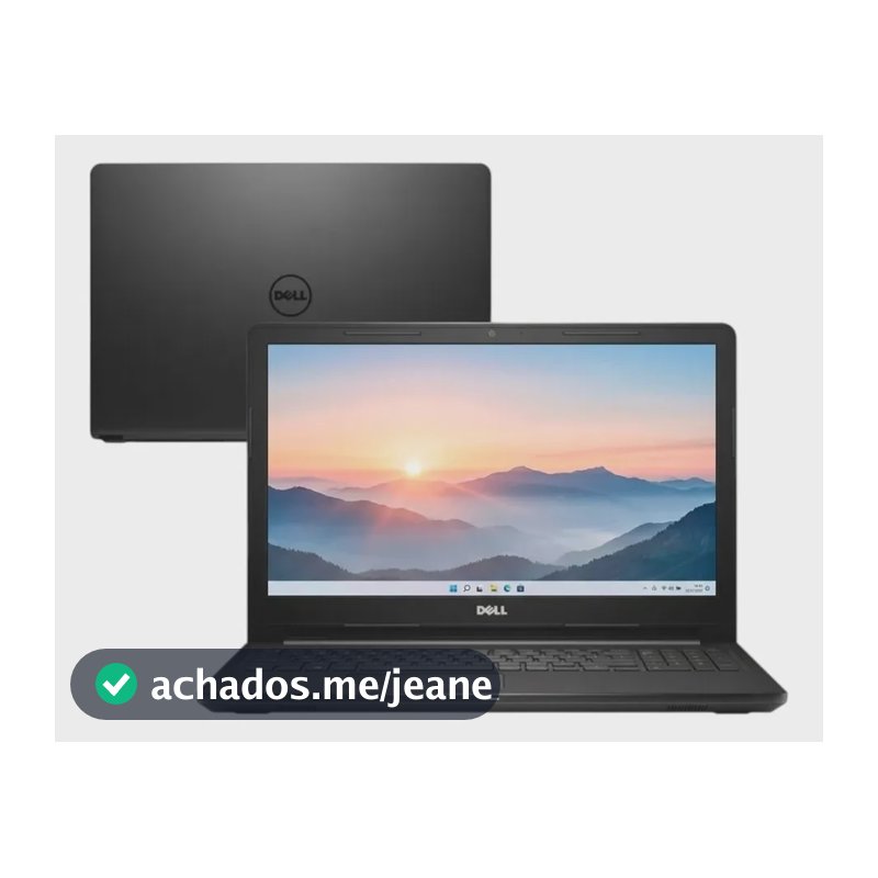 Notebook Dell Inspiron 3467 I7 7th 8gb Ssd 256gb Win10 Pro Preto
