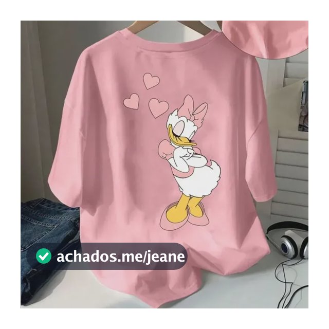 T Shirt Baby Looke Camiseta Feminina Blusa Manga Curta Algod