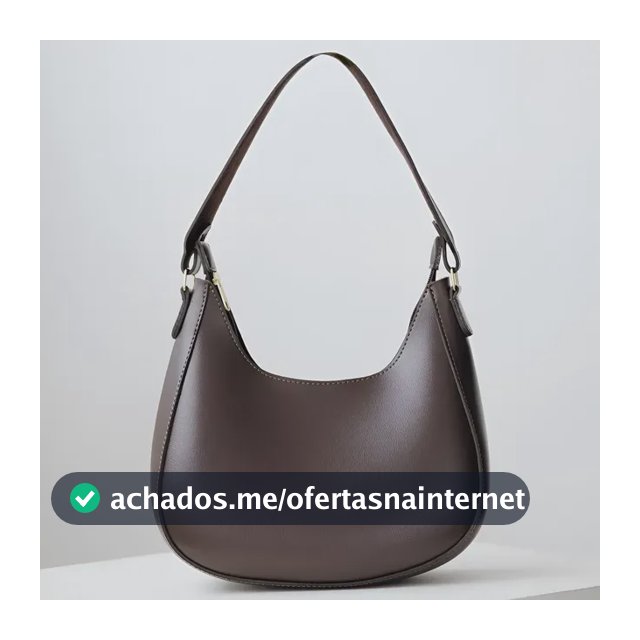 Bolsa Feminina Baguete Espaçosa De Ombro Estilosa Casual