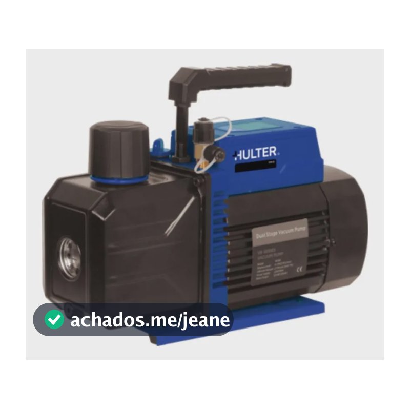 Bomba De Vácuo Duplo Estágio 12cfm Hulter Pro Bivolt Bivolt