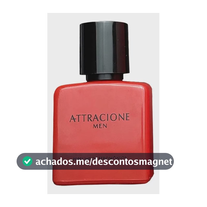 Attracione Men perfume Masculino Com Feromônios Ativados 25 mL