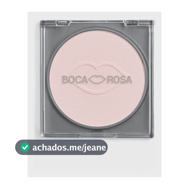Pó Compacto Translúcido Boca Rosa Jujuba
