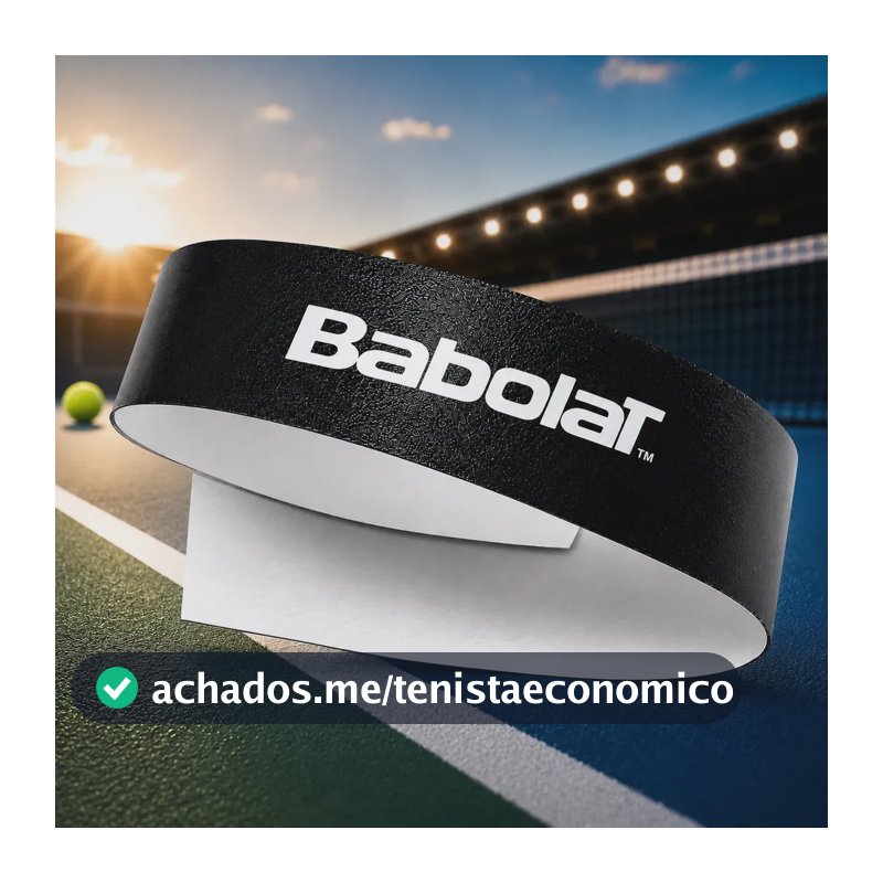 Protetor De Cabeça Raquete Tennis Babolat Original 50cm 1x Preto