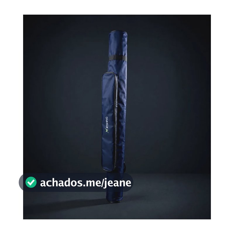 Porta-Varas X Fishing para 9 Varas, com Bolso e Alça Ajustável