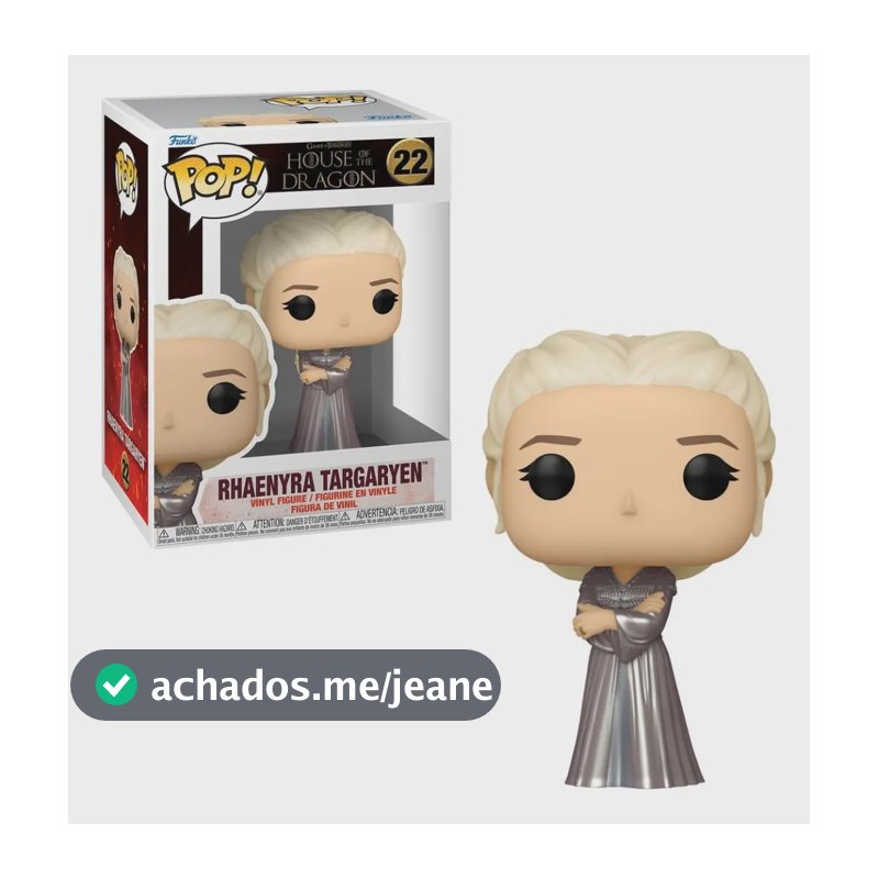 Boneco Funko Pop! A Casa Do Dragão - Rhaenyra Targaryen