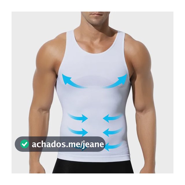 Cinta Camiseta Colete Masculina Alta Compressão Arjen Kroos