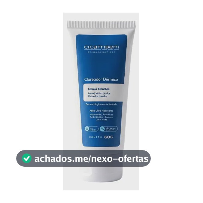 Creme Clareador para Axilas Virilha 60g