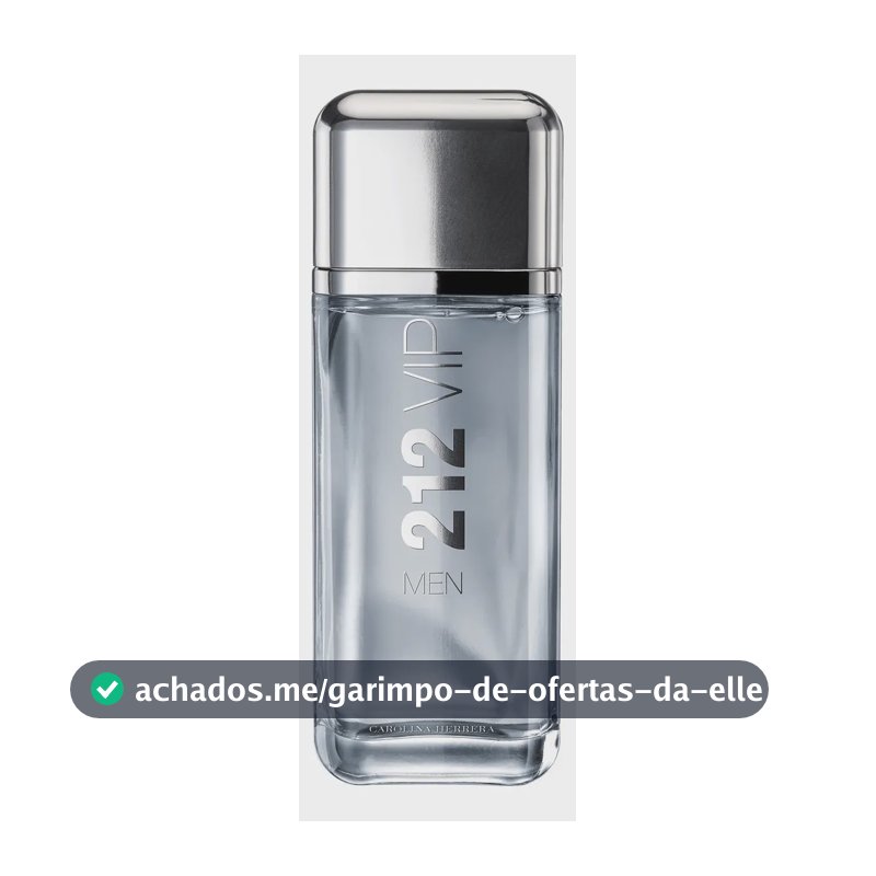 Perfume Carolina Herrera 212 VIP Men Eau de Toilette 200ml masculino