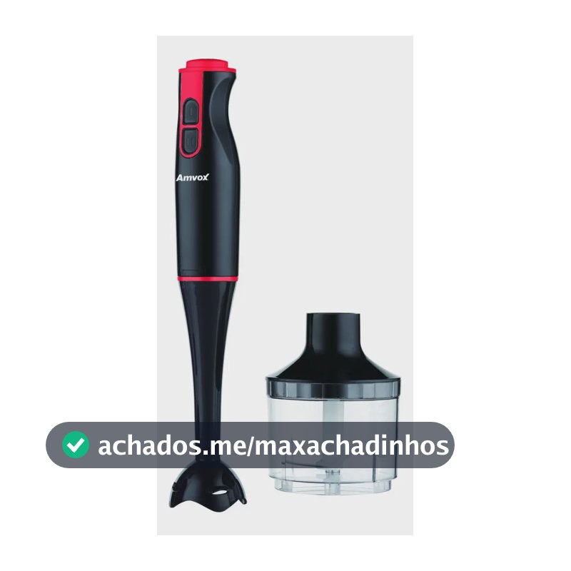 Mixer Apr 400 Lâmina De Aço 2 Velocidade 400w 220v Amvox Cor Preto