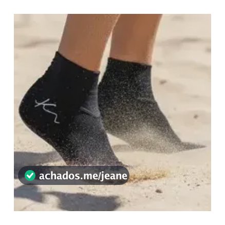 Sapatilha Beach Tennis Térmica Neoprene Praia Areia  Volei Preto Liso P