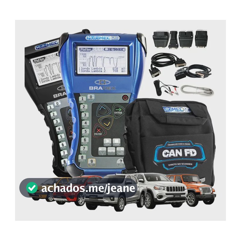 Scanner Automotivo Protocolo Can Multimec X3 Original