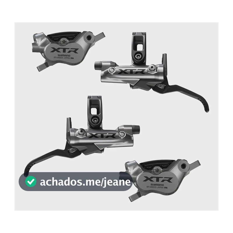 Freio Disco Hidráulico Shimano Xtr Bl/br-m9220 - Diant/tras.