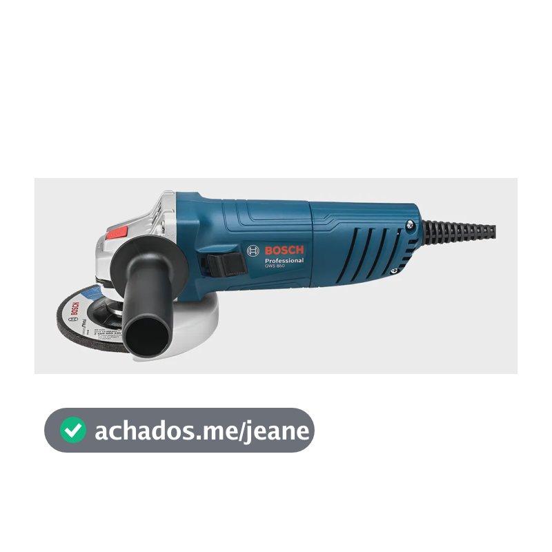 Esmerilhadeira angular Bosch Professional GWS 850 azul 850W