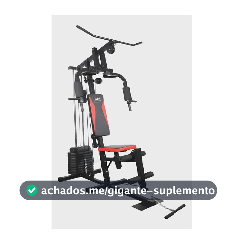 Estação De Musculação De 45kg Wct Fitness Preto 10010006