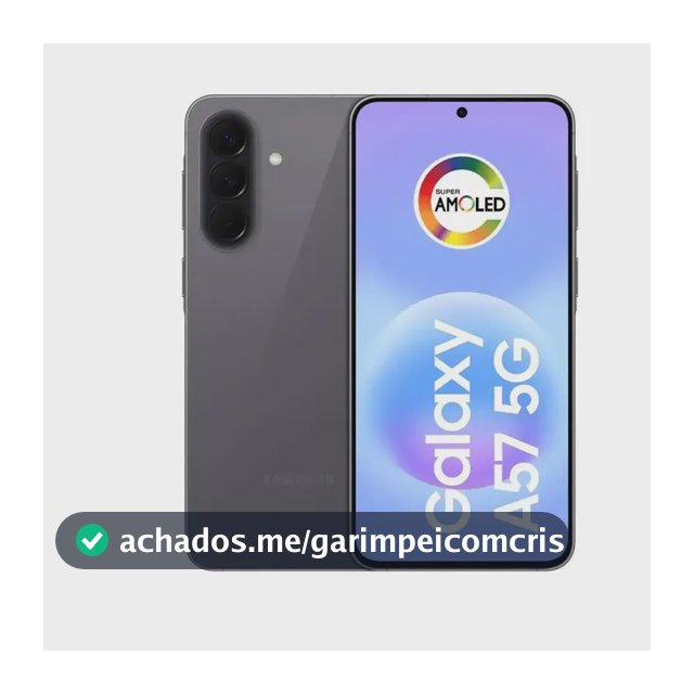 Celular Samsung Galaxy A57 5G 128GB, 8GB RAM, Câmera 50MP, IP68, Super AMOLED 6.7