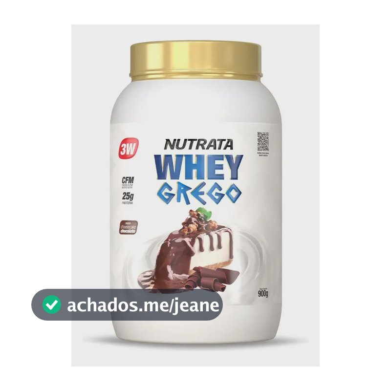 Whey Grego Pote 900g Cheesecake Chocolate Nutrata Cheesecake De Chocolate