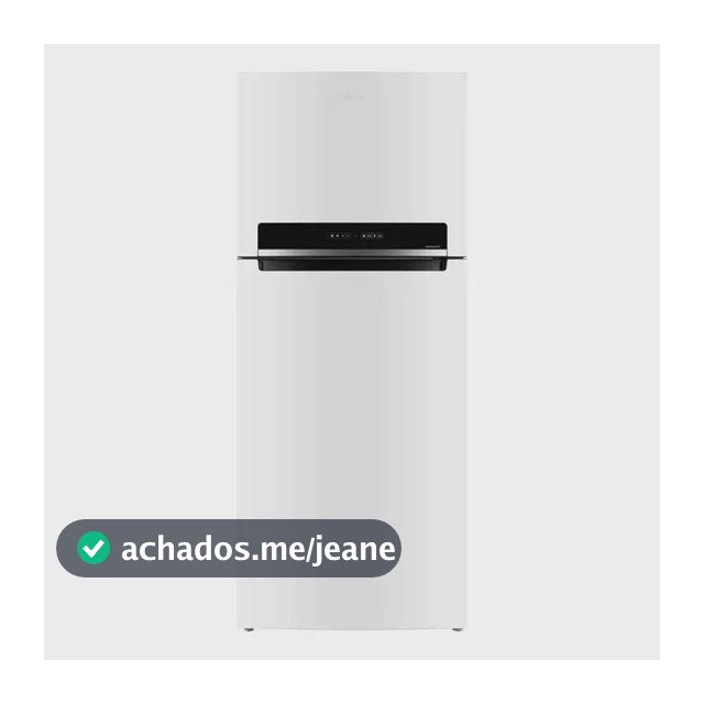Geladeira Midea Frost Free Duplex Inverter 473L com Painel Digital e A Alarme de Porta Aberta Branca Bivolt