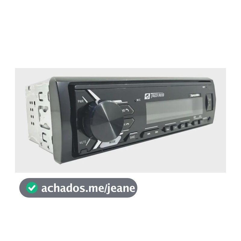 Som automotivo Tiger Auto TG0403.006 com USB bluetooth e leitor de cartão SD fm