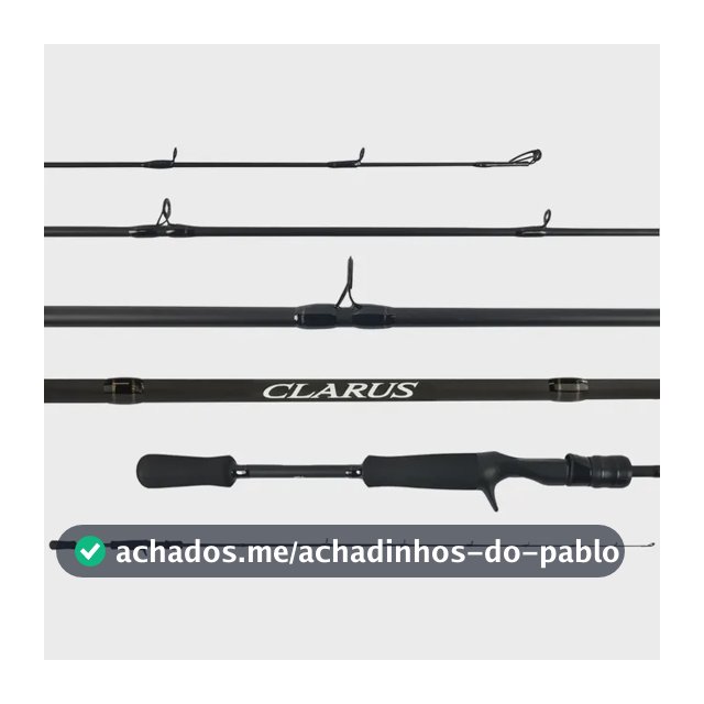 Vara Para Carretilha Shimano Clarus (1,83m) 25lbs Inteiriça
