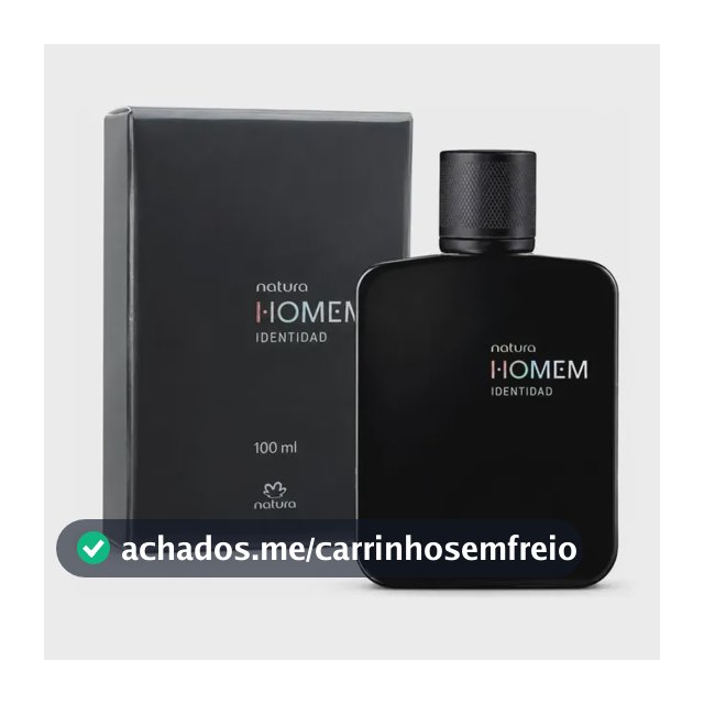 Deo Parfum Natura Homem Identidad 100ml