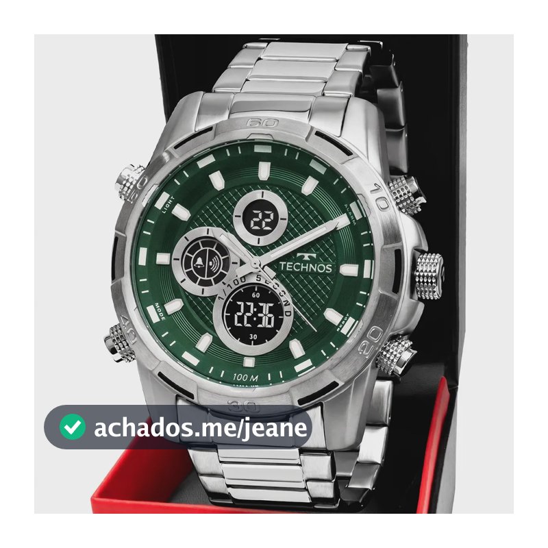 Relógio Masculino Technos TS Digitech BJ4060AA/1V